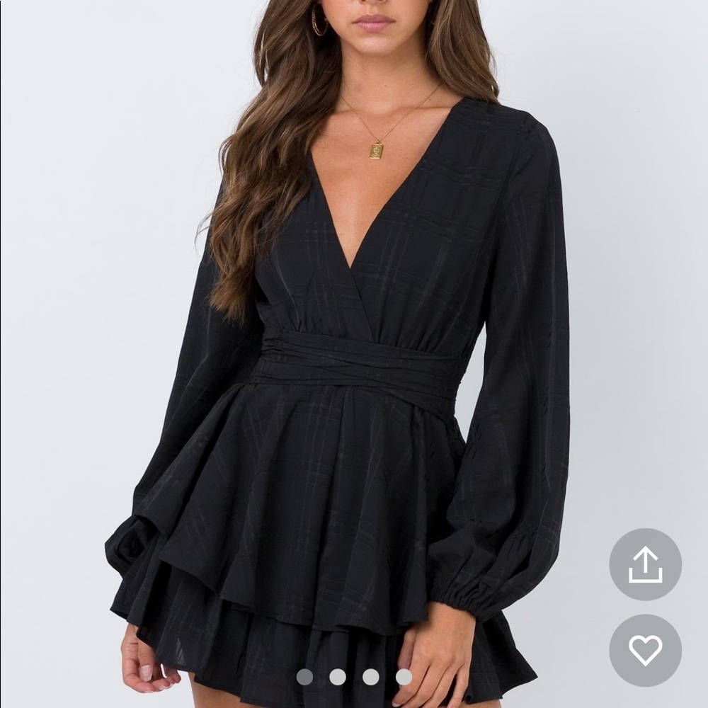 Oh Polly  black romper